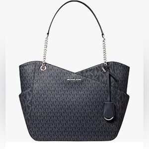 MICHAEL KORS Jet Set Large Logo Shoulder Bag